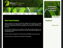 Tablet Screenshot of focusfinance.be